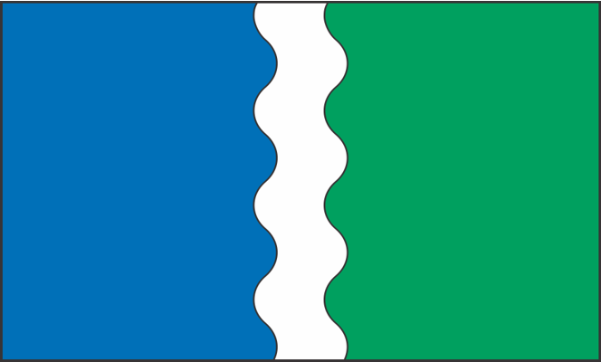 Heraldična zastava Zasavsko-posavskee