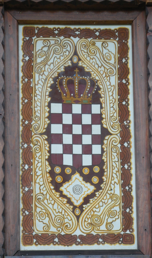 Grb Hrvaške. Foto: Aleksander Hribovšek, 2010.