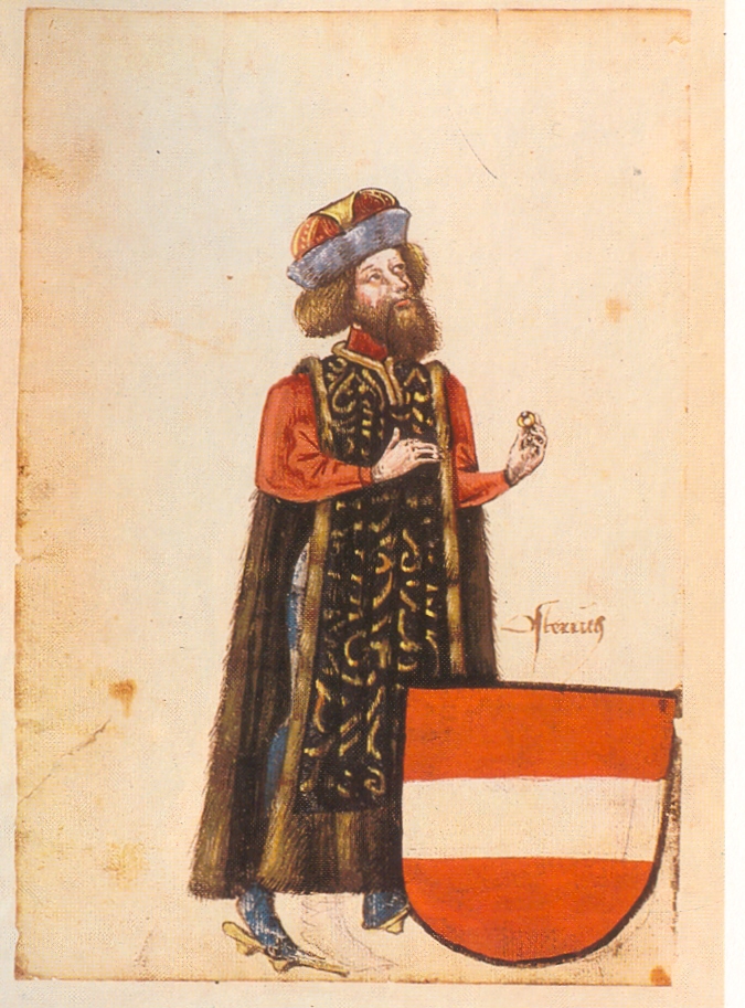 Avstrijski vojvoda Albreht VI. (1418-1463).