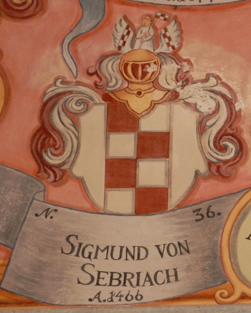 SIGMUND VON SEBRIACH. A: 1466. Foto: Aleksander Hribovšek, 2010.