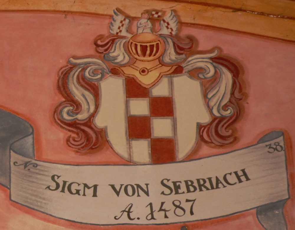 SIGM: VON SEBRIACH. A: 1487. Foto: Aleksander Hribovšek, 2010.