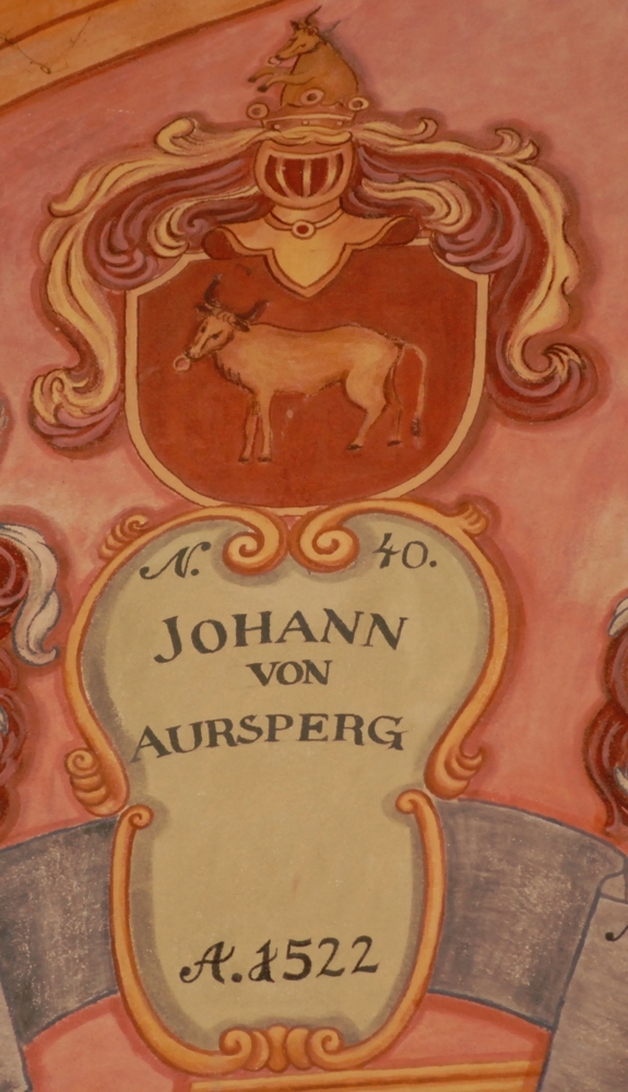 JOHANN VON AURSPERG. A: 1522. Foto: Aleksander Hribovšek, 2010.
