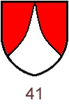 razprta heraldična zavesa