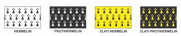 Krzno hermelin.