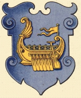 Grb Ilirije iz Hugo Gerard Ströhl, Oesterreichisch-Ungarische Wappenrolle, Dunaj, 1890.