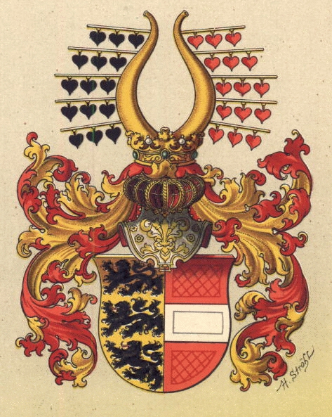 Grb Koroške iz leta 1890. Hugo Gerard Ströhl, Oesterreichisch-Ungarische Wappenrolle, Dunaj, 1890.