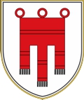 cerkvena zastava, grb Predarlske, zvezne dežele Avstrije