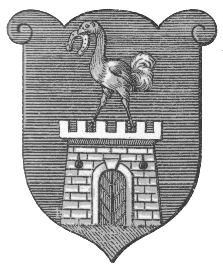 Grb Železne iz Hugo Gerard Ströhl, Oesterreichisch-Ungarische Wappenrolle, Dunaj, 1900.